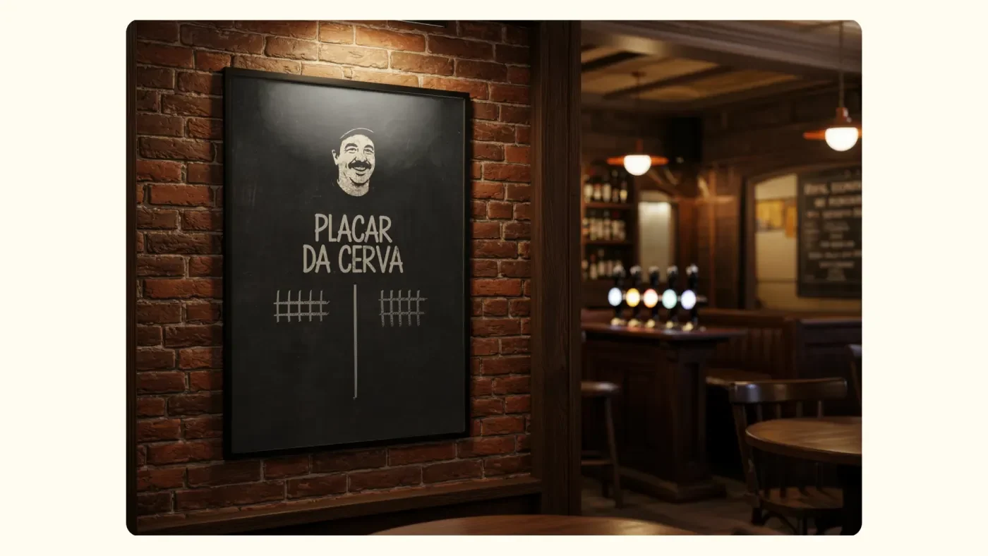 Boteco do Bigode · Identidade / aplicações